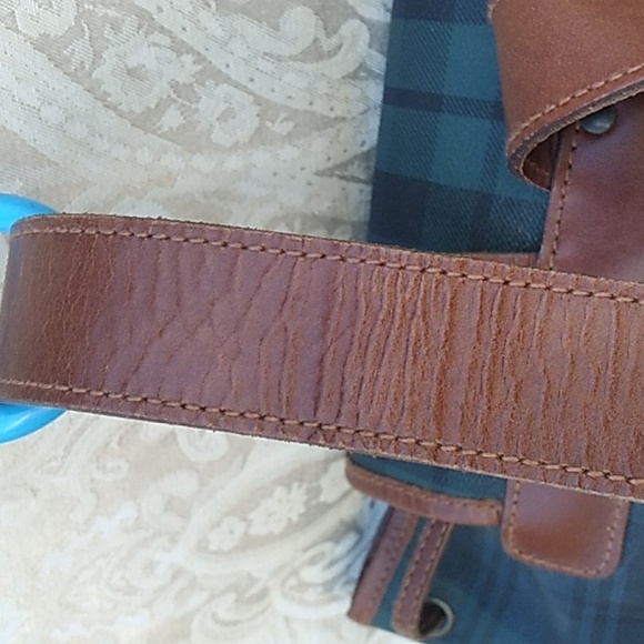 Vintage Polo by Ralph Lauren Plaid Large Backpack - Picture 5 of 10